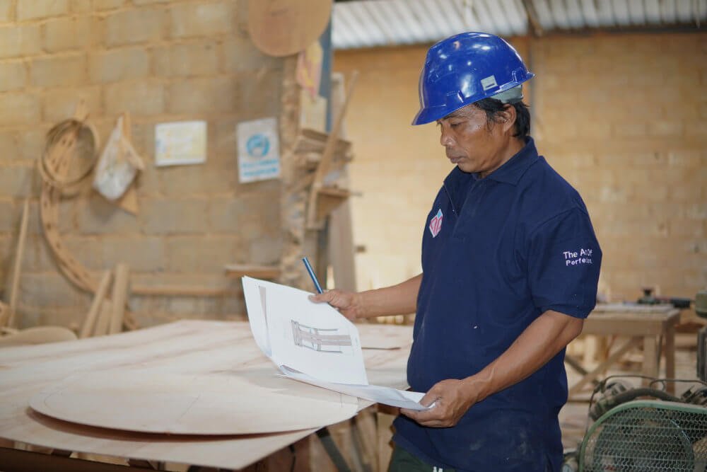 Custom furniture prototyping OEM Indonesia furniture factory