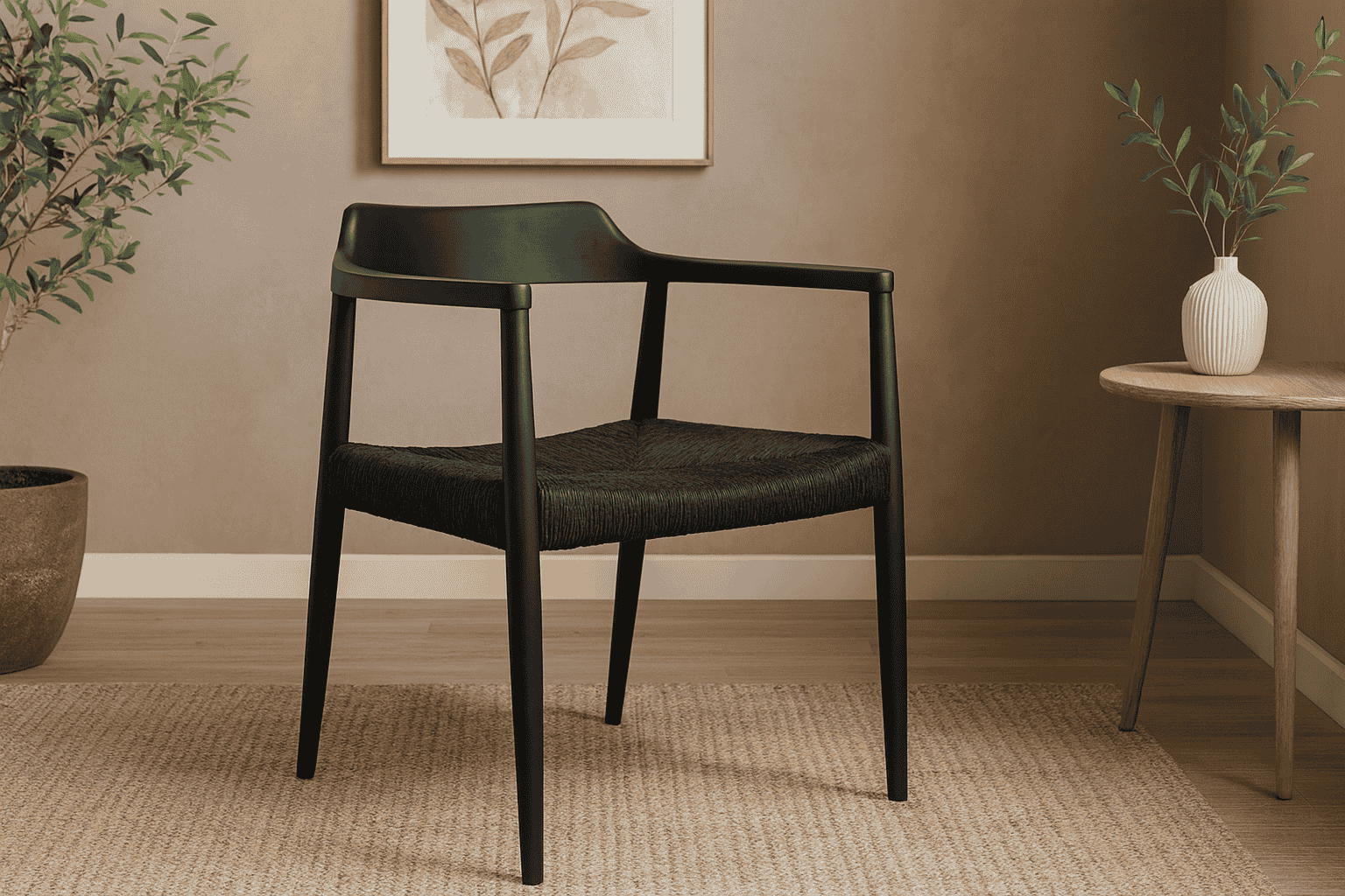 Sungkai wood and Rattan Combination in Dining Chair by MPP Furniture - Indonesian furniture manufacturer