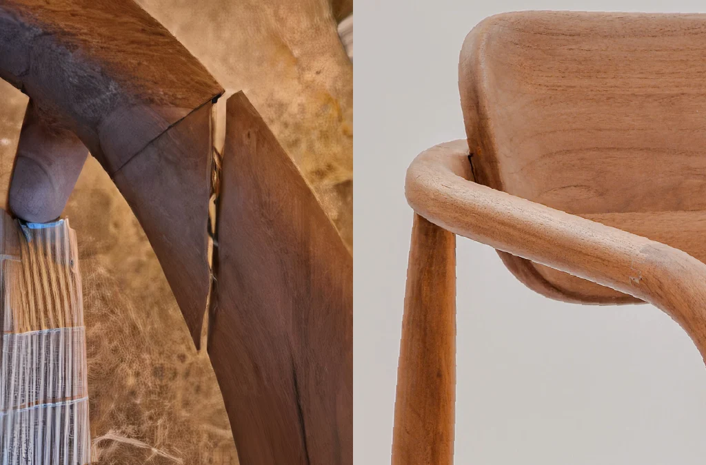 Comparison of poor quality furniture product VS high quality furniture product