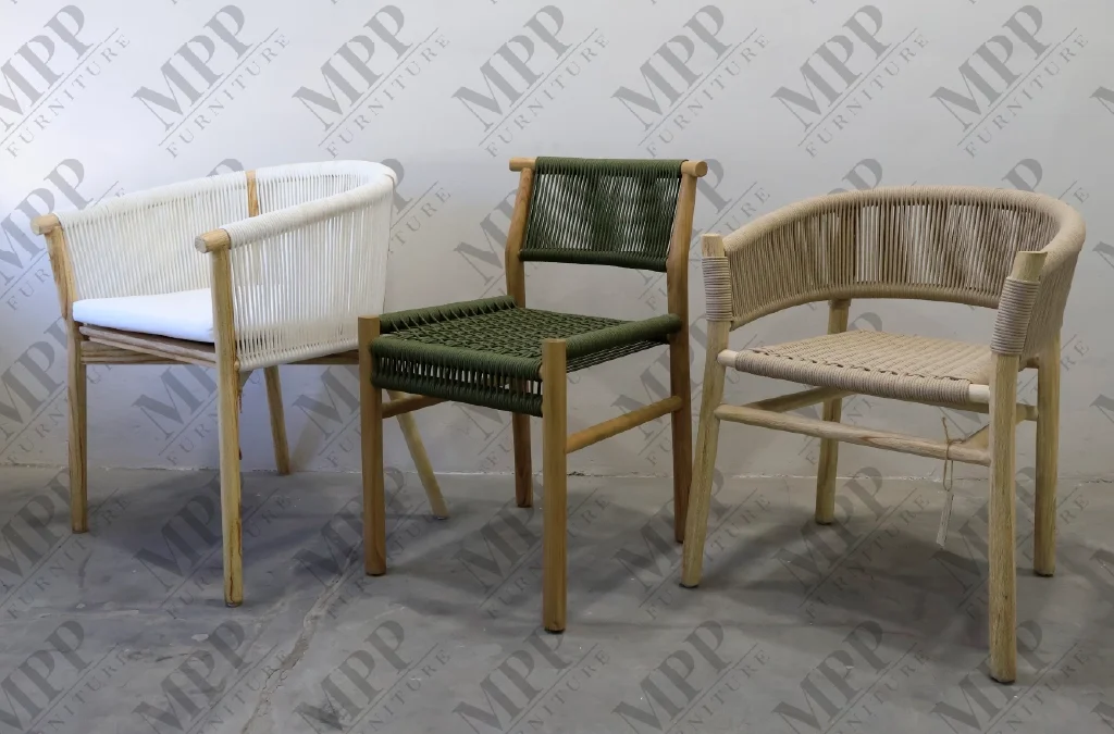 Teak and Rope Outdoor Furniture: Built to Impress, Not to Break