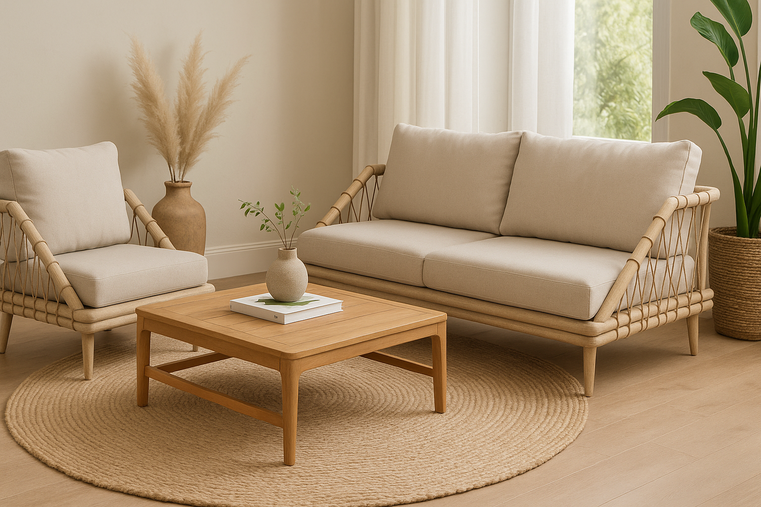 Vona sungkai wood furniture set - Sofa Set for Living Room Furniture made by Teak Furniture Indonesia Factory