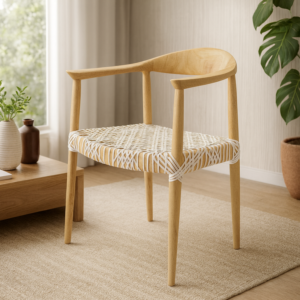 Indoor Dining Chair made by Teak Furniture Indonesia Factory, one of the top Indonesian furniture suppliers