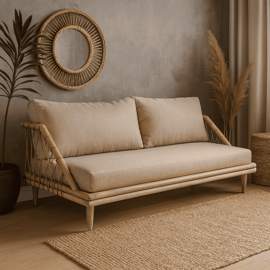 Sofa for living room made by Indonesian furniture suppliers, Indonesian furniture