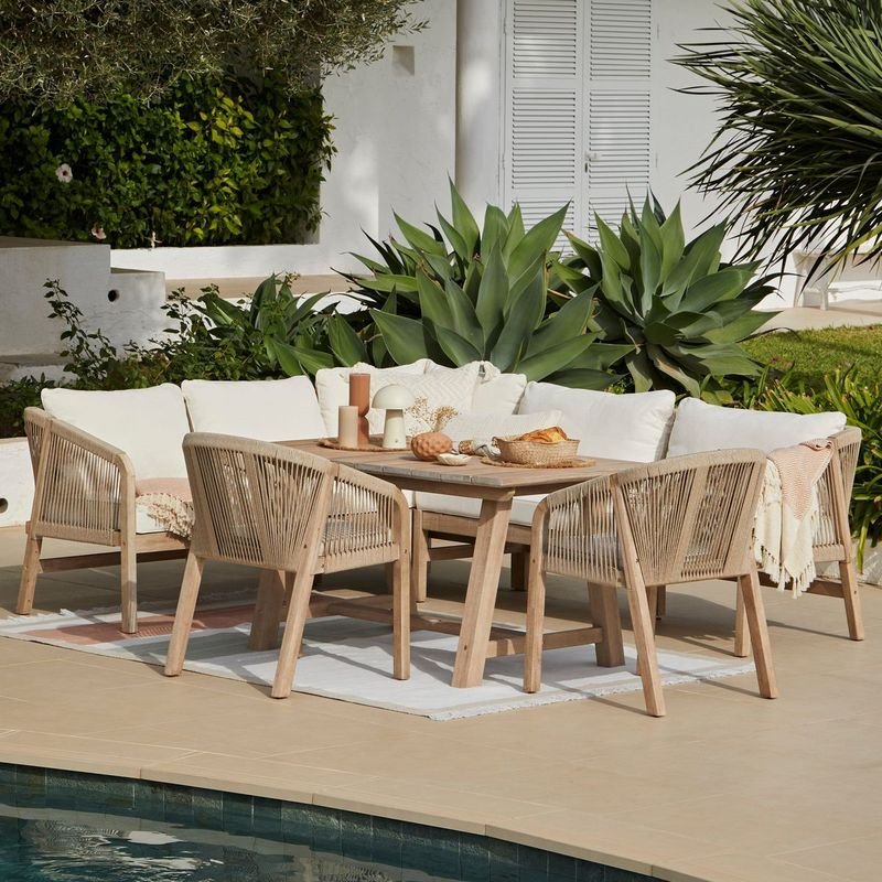 how teak furniture age weathered teak poolside outdoor application
