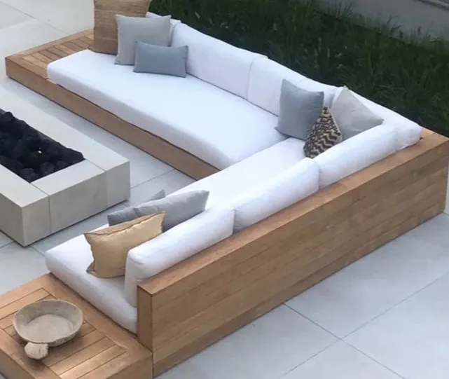 how to style indonesian teak patio furniture modular style