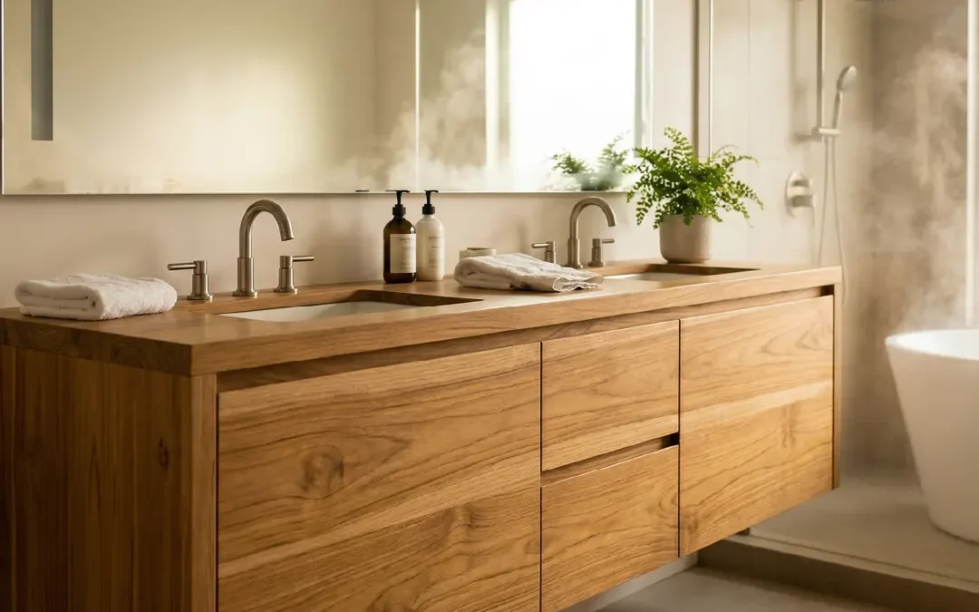 Is Indonesian Teak Wood Good For Bathroom Vanities?