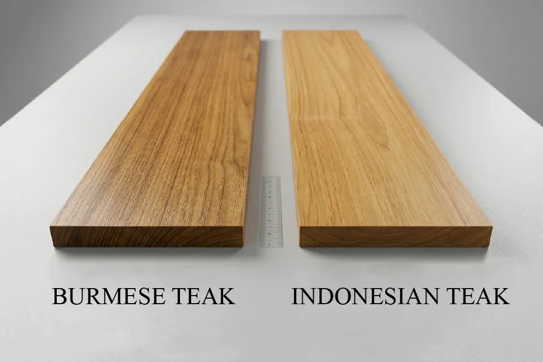 Indonesian Teak vs Burmese Teak