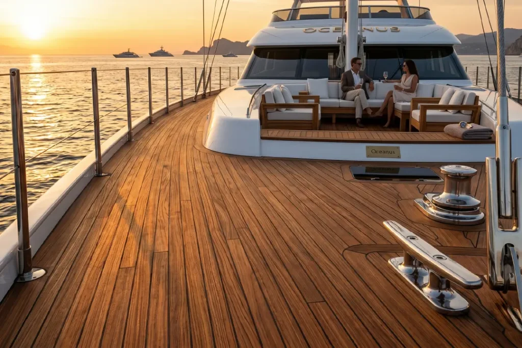 The specialized, exclusive, and high-end use of old-growth Burmese teak.