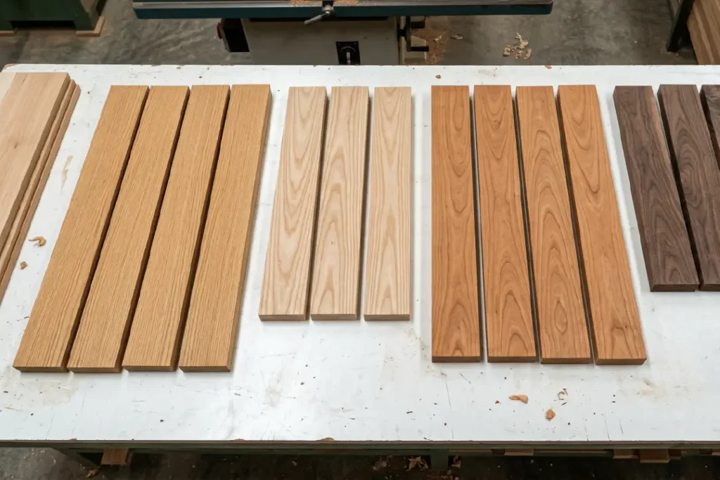 wood preparation process that highlight the finishing absorbsion