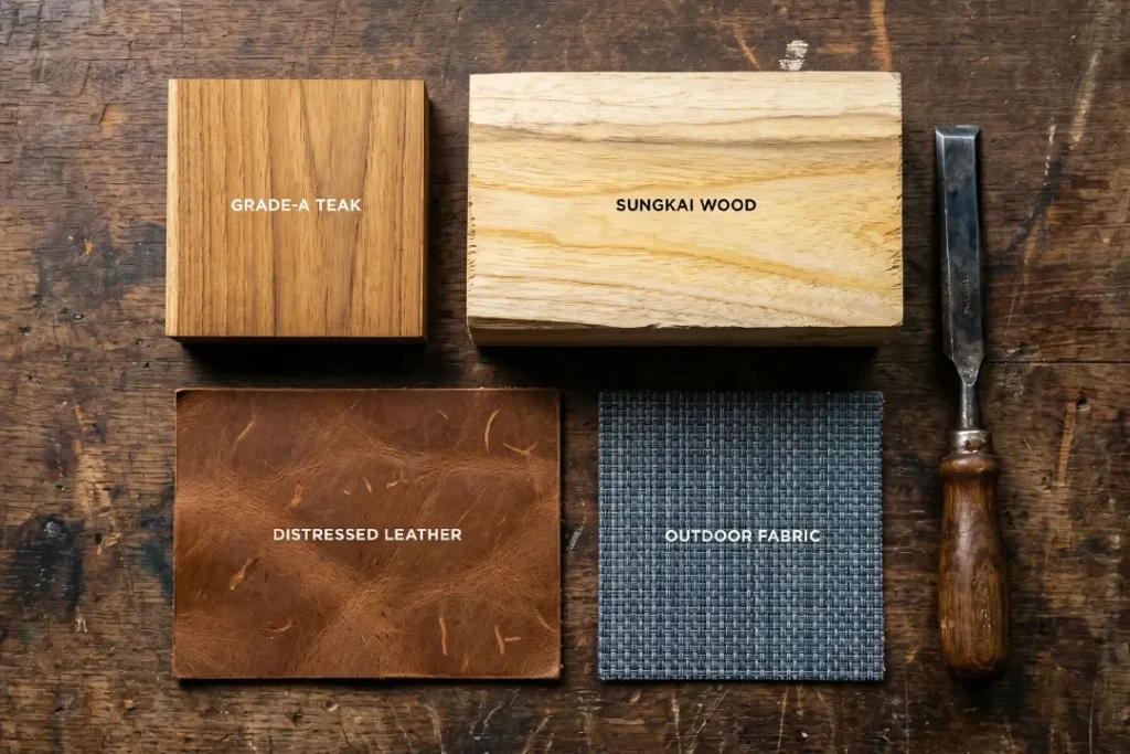 Raw materials that being used in furniture making process