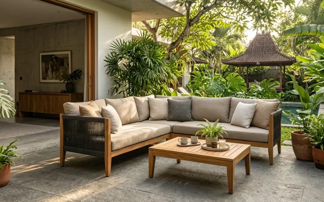 What Makes Indonesian Outdoor Furniture Visually Timeless?