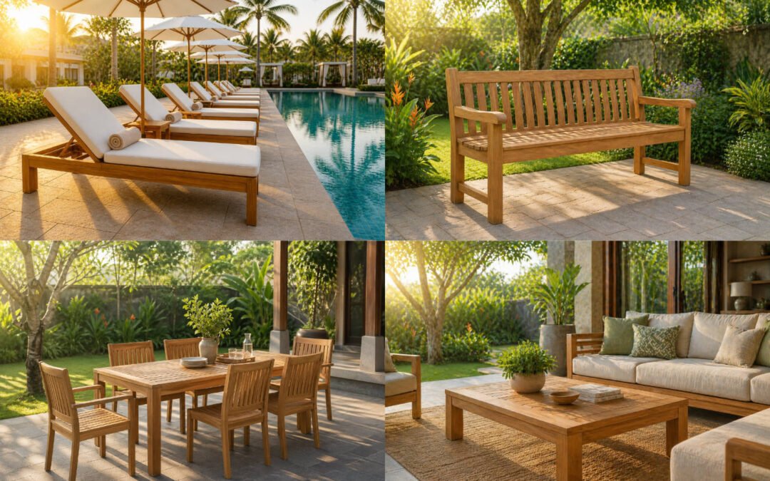 Which Teak Garden Furniture Designs Sell Best in Outdoor Retail Stores?