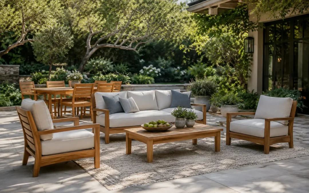 How to Maintain Teak Outdoor Garden Furniture for Long-Term Durability