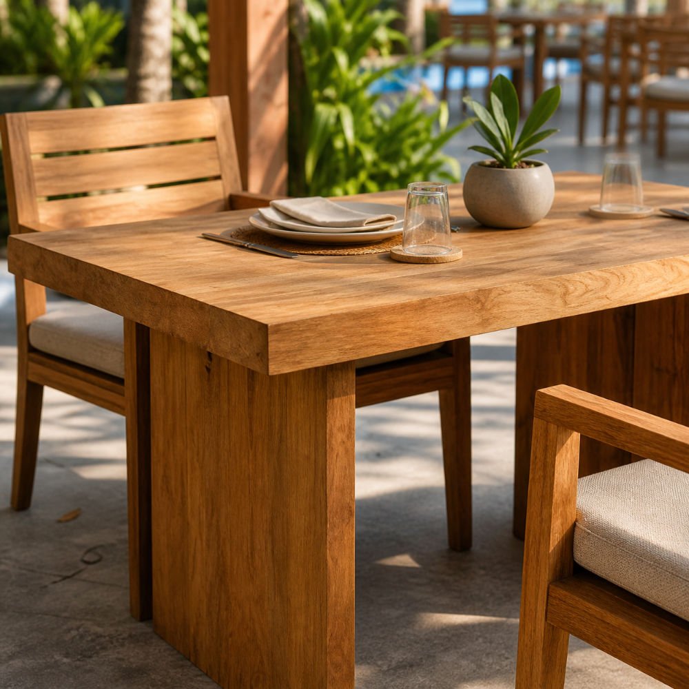forbenc dining table outdoor