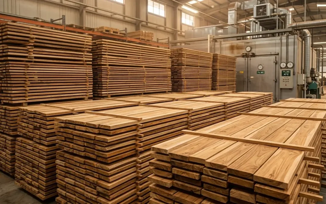 Why Indonesian Furniture Exporters Use Kiln-Dried Wood