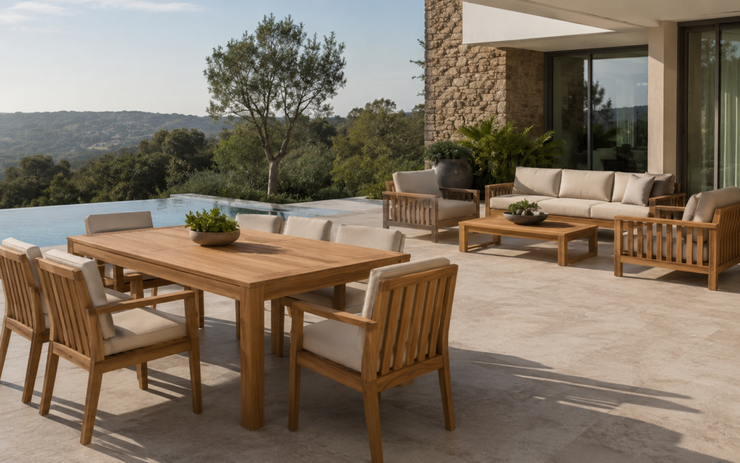 How Finishing Improves Outdoor Teak Furniture Appearance