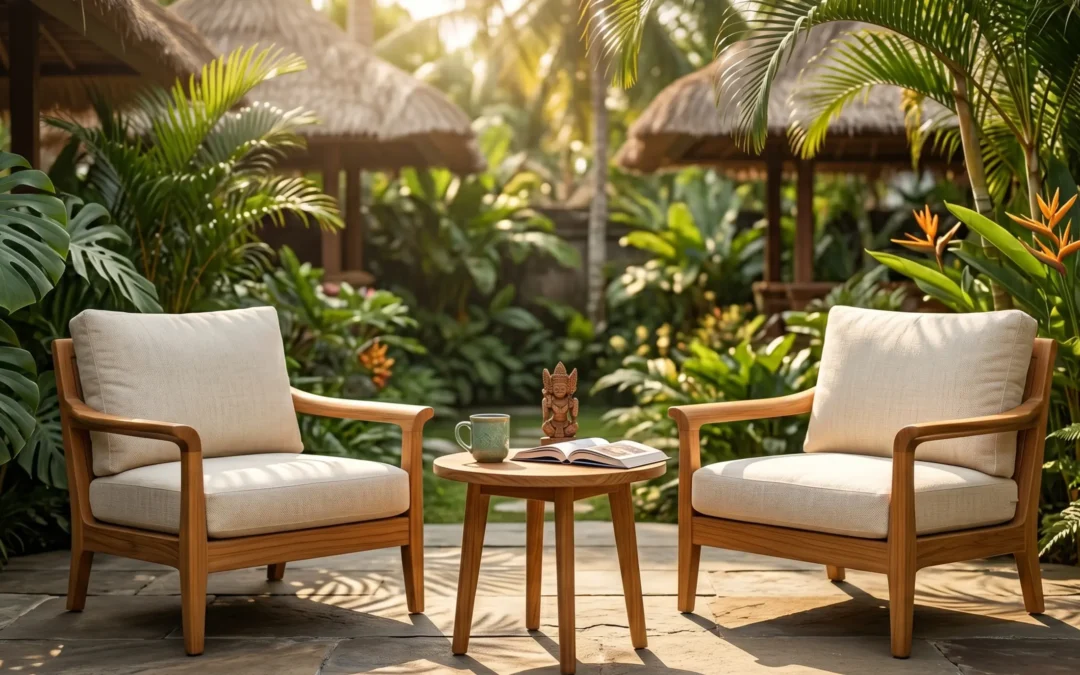 How Long Does Outdoor Teak Furniture Last? An Indonesian Manufacturer’s Guide