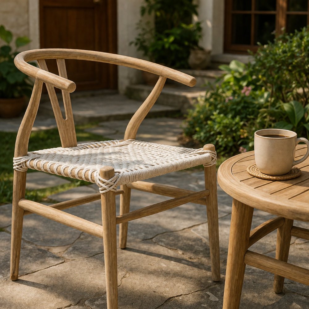 whisbone chair outdoor furniture