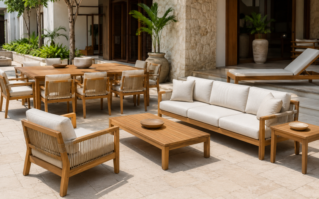How Retailers Build Indonesian Outdoor Furniture Collections for Residential and Commercial Markets 