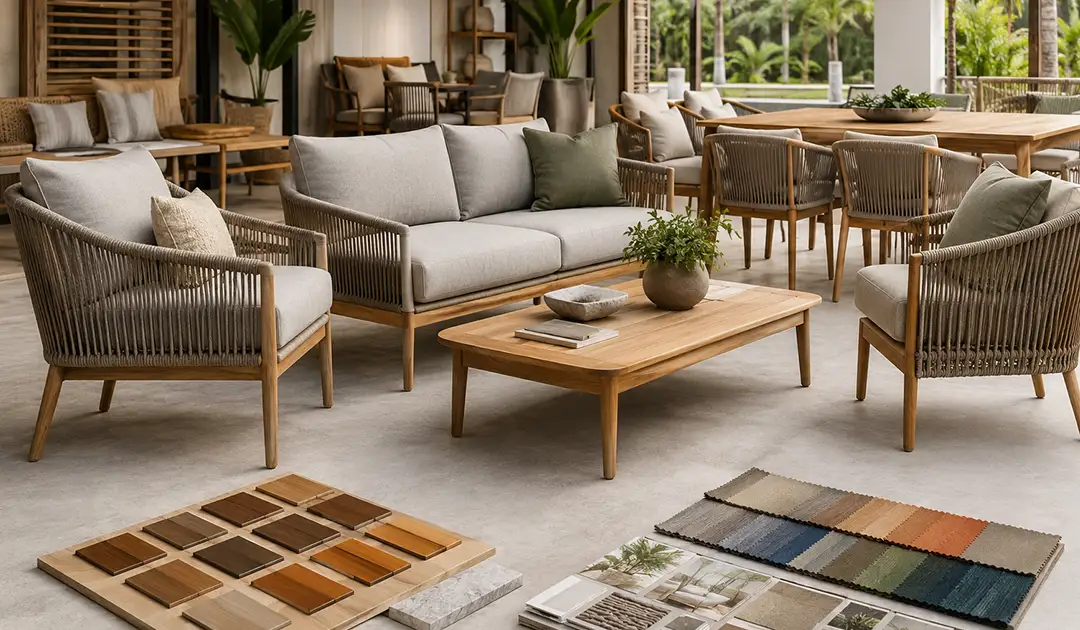 What You Can Customize When Building Indonesian Outdoor Furniture Collections