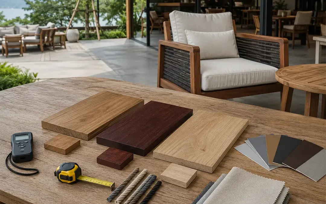 How Retailers Should Evaluate Wood Materials for Indonesian Patio Furniture