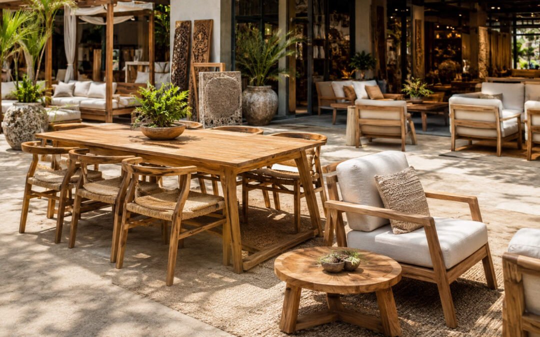 Why Retailers Choose Indonesian Teak Garden Furniture Over Indian Sources