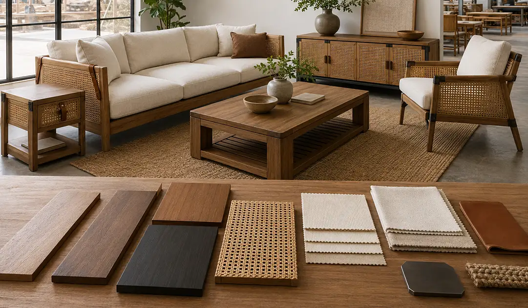 Custom Living Room Furniture: How Retailers Can Combine Materials for a Cohesive Collection
