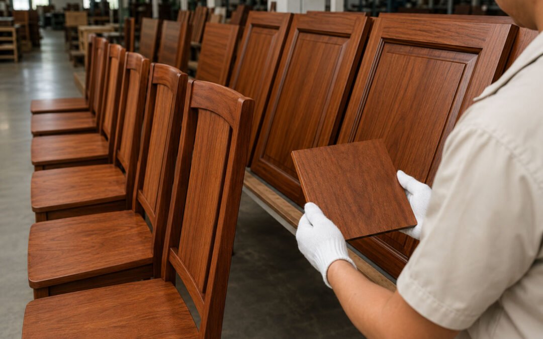 How Indonesian Mahogany Furniture Manufacturers Keep Color Consistent Across Bulk Orders