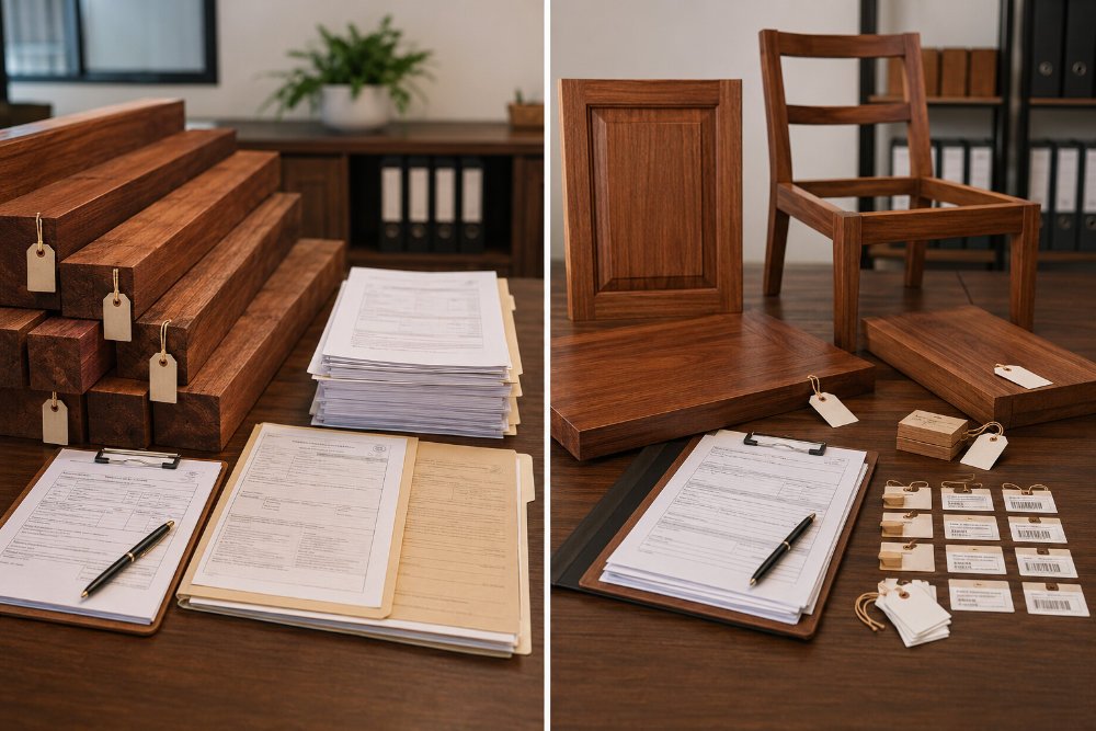 Comparison of SVLK timber legality and FSC chain of custody for furniture
