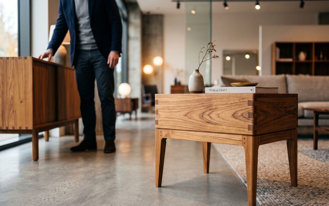Solid Teak vs Teak Veneer Side Tables: Which Is Worth the Investment for Retailers