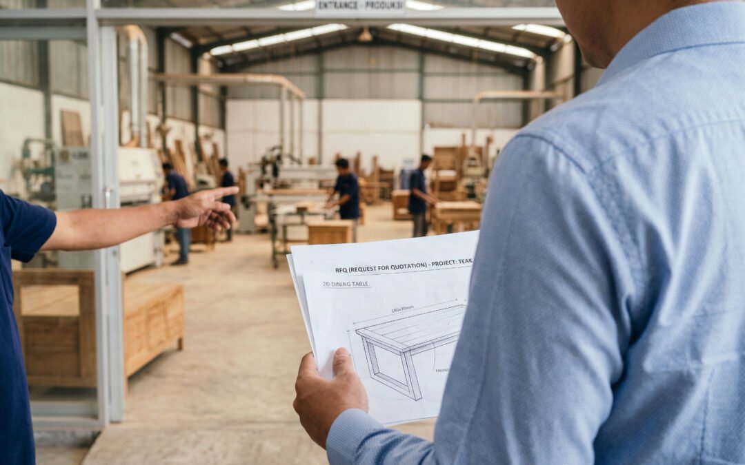 How to Get a Quote & MOQ for Indoor Furniture From an Indonesian Manufacturer