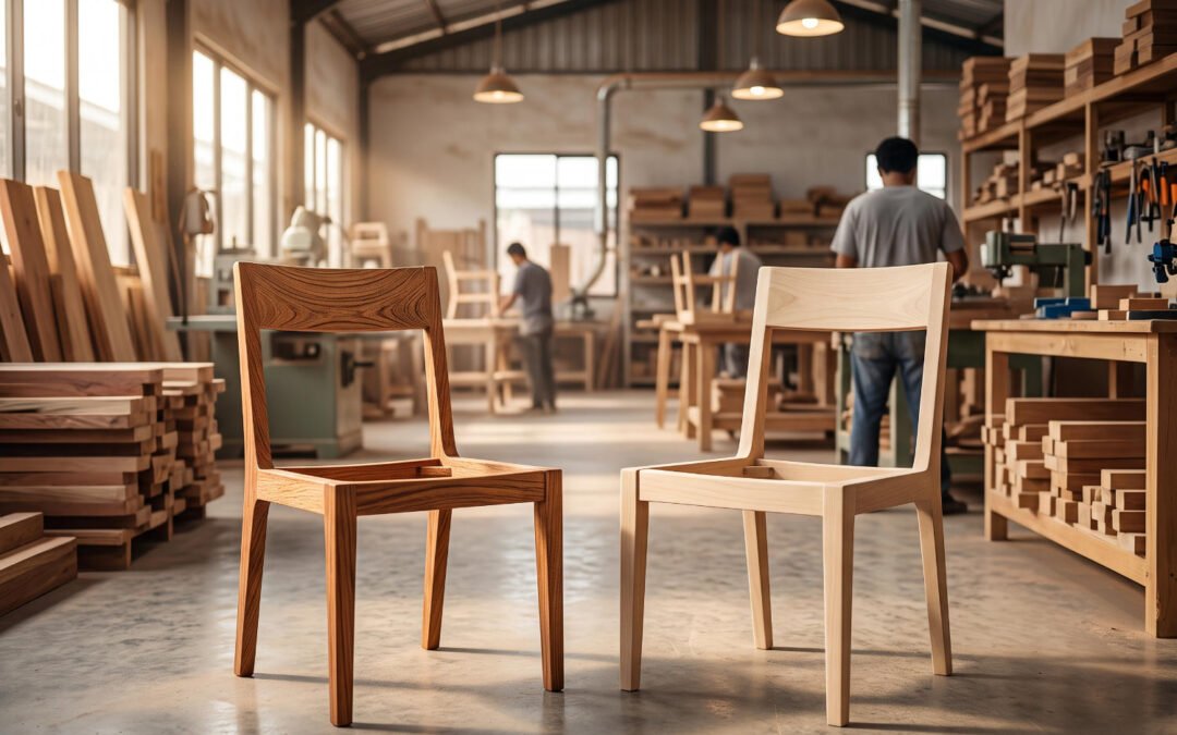 Mindi Wood vs Rubberwood for Dining Chair: Which Delivers Better Value?