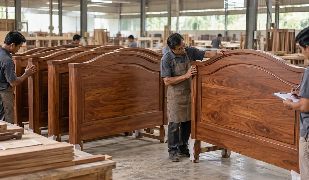 Is Your Indonesian Mahogany Headboard Ready for Bulk Production? 5 Checks Before Release